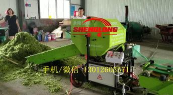 青贮打捆机视频,青贮打捆机高效作业现场直击