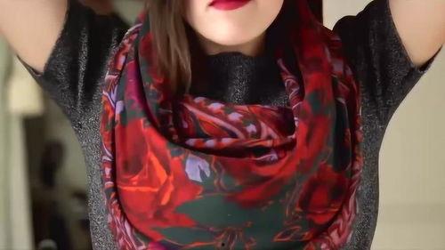 丝巾的系法视频,轻松掌握时尚搭配技巧